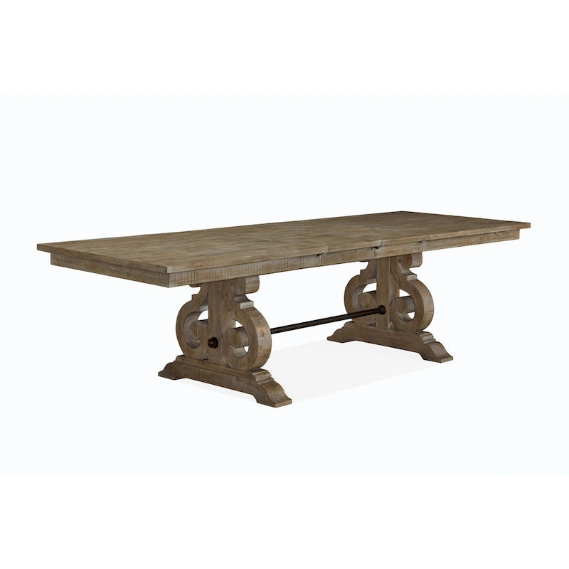 The Dove Tail Grey Dining Table - dove tail grey