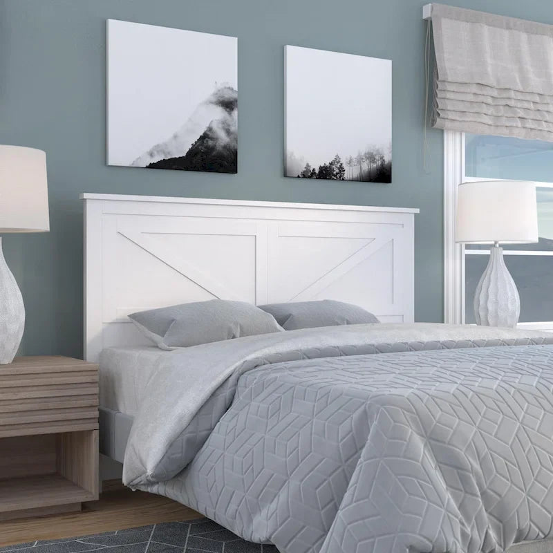 Farmhouse Solid Wood Headboard