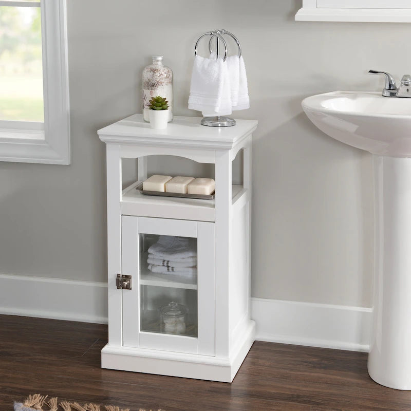 White Storage Cabinet