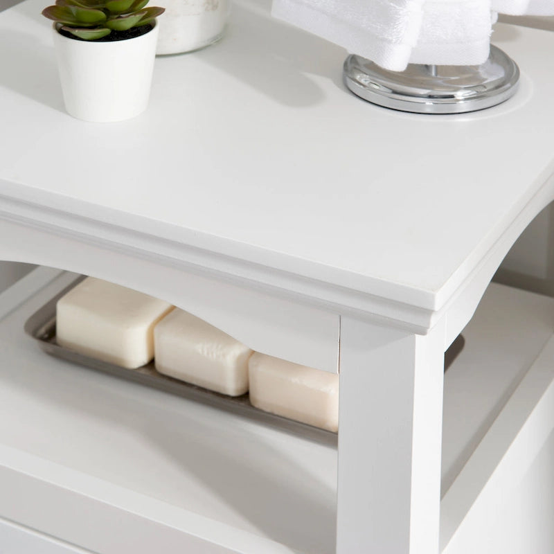 White Storage Cabinet