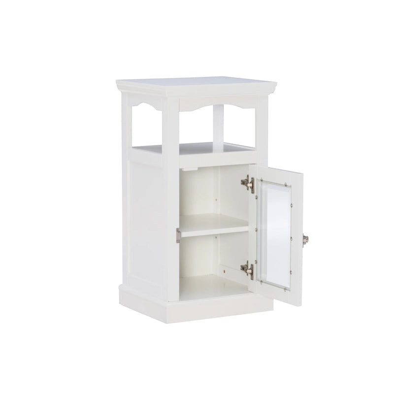 White Storage Cabinet