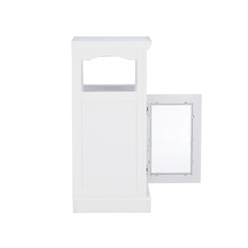 White Storage Cabinet